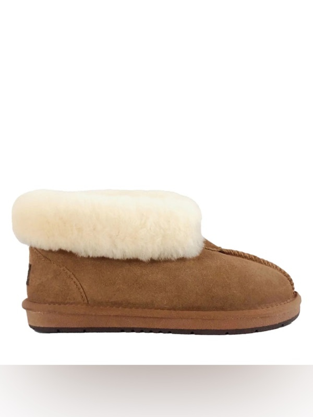 NEW 🧸🐑Emu Australia Albany Chestnut Sheepskin Shearling-Lined Mules Slippers 🐑🧸 - Picture 2 of 9